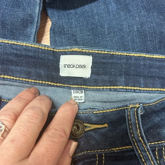 Sneak Peek wide leg jeans - Picture 3 of 9